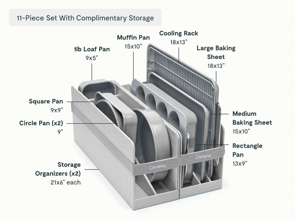 Better Baking Bundle - 23-Piece Set for Clean Prep & Baking - US 5542