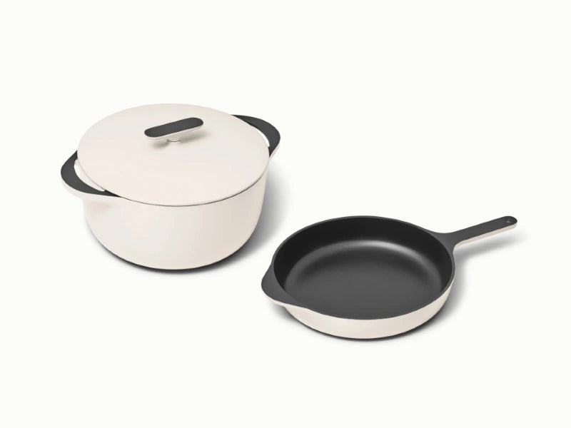 Cast Iron Skillet & Dutch Oven Duo - Perfect duo for versatile cooking, from quick sears to slow-cooked meals. - US 6615