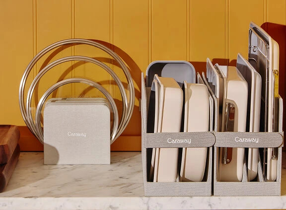 Mixing Bowl Lid Organizer - Storage Accessory for Mixing Bowl Set - US 4878