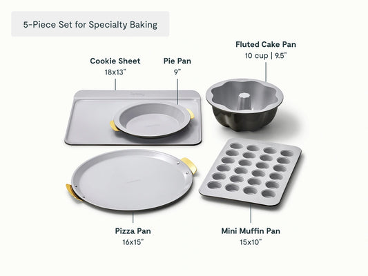 Bakeware+ Set - 5-Piece Set for Specialty Baking - US 0834