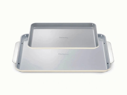 Baking Sheet Duo - 18x13" &amp; 15x10" Non-Stick Ceramic Baking Sheets - US 6867