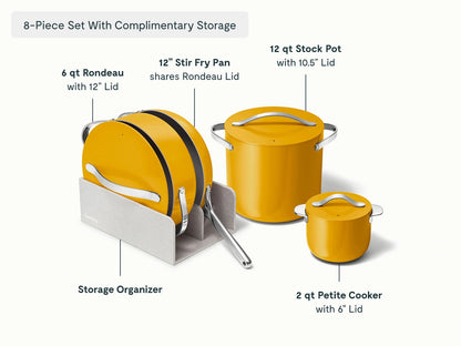 Cookware, Cookware+ &amp; Minis Duo Set - 24-Piece Ceramic Set With Complimentary Storage - US 2268