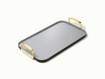 Double Burner Griddle - 19x12” Non-Stick Ceramic Pan - US 5144