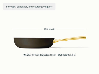 Daily Duo - 3-Piece Set of Ceramic-Coated Pans With Lid - US 2439