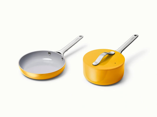 Minis Duo - Non-Stick Ceramic Mini Fry Pan &amp; Sauce Pan - US 2993