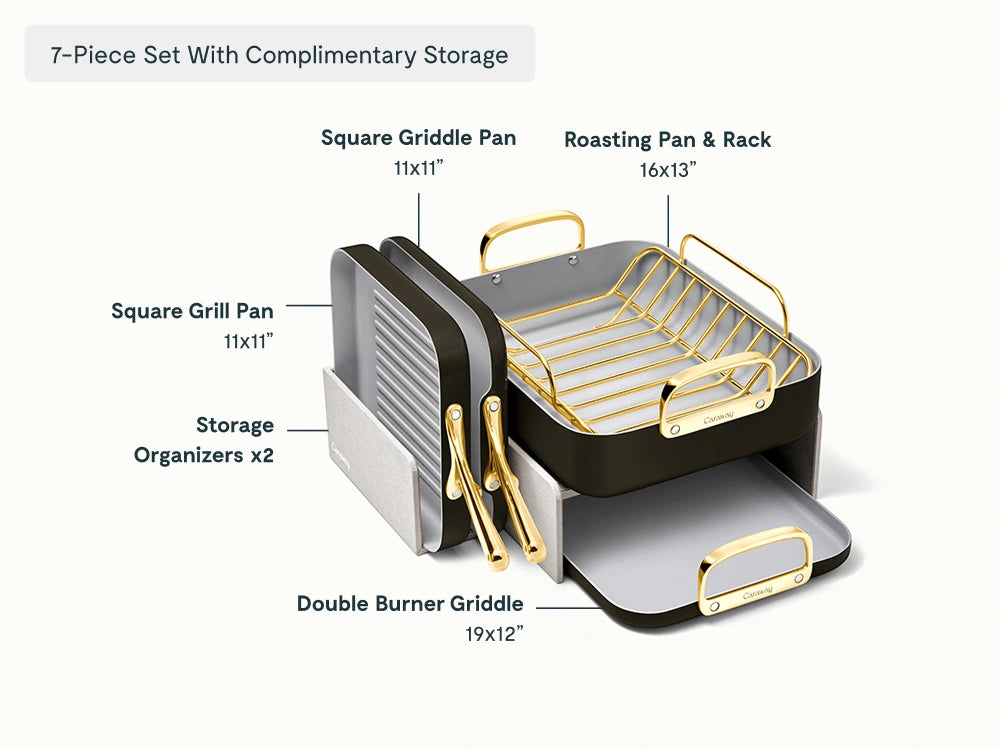 Full Ceramic Cookware Bundle - 31-Piece Ceramic Set With Complimentary Storage - US 3694