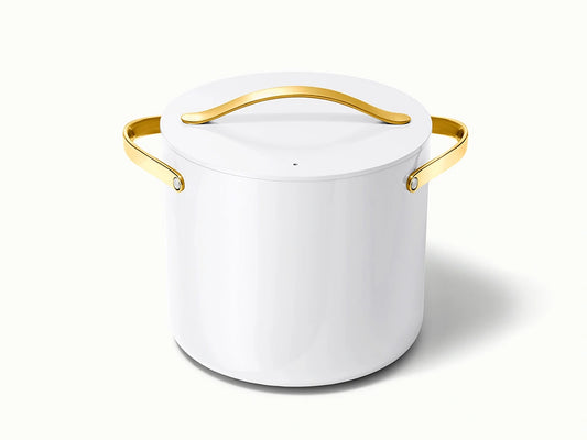 Stock Pot - 12 qt Non-Stick Ceramic Pot With Lid - US 0796