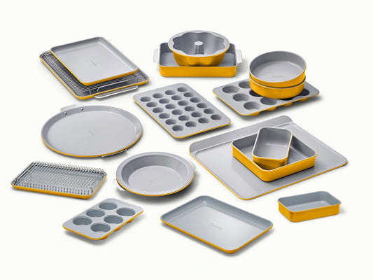 Full Ceramic Bakeware Set - 22-Piece Set With Complimentary Storage - US 3215