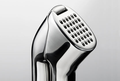 Stainless Steel Garlic Press - Premium stainless steel with detachable handles for effortless mincing and cleaning. - US 4353