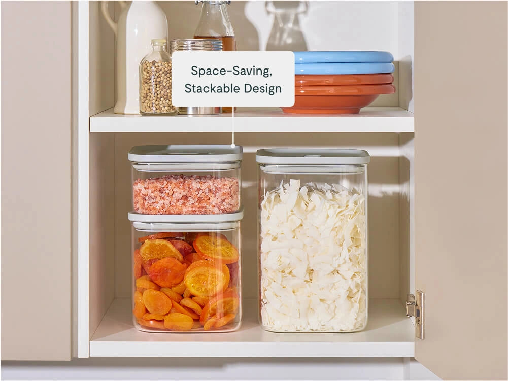 Glass Airtight Container Set - 13-Piece Set With Complimentary Storage - US 4813