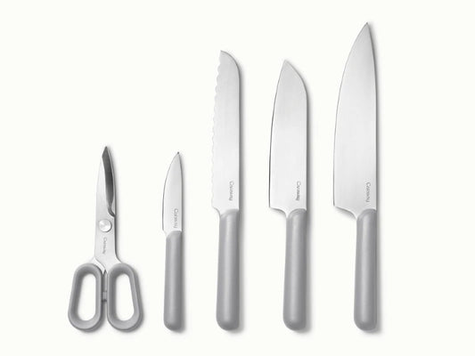 Knife Set - 4 essential knives, made with premium German stainless steel, and a pair of shears. - US 7799