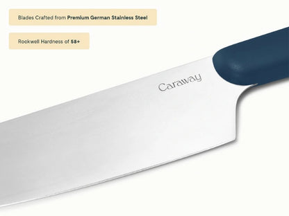 Knife Set - 4 essential knives, made with premium German stainless steel, and a pair of shears. - US 3977
