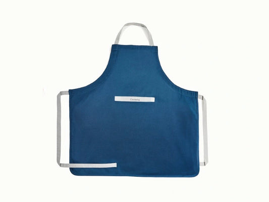 Organic Cotton Apron - Cotton Apron with pocket for looking &amp; staying clean - US 2899