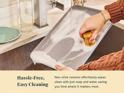 Baking Sheet Trio - 18x13", 15x10" &amp; 13x9” Non-Stick Ceramic Sheets - US 7398