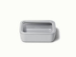 Medium Storage Container - Ceramic-coated 6.6 cup glass Container built for clean storing. - US 3808
