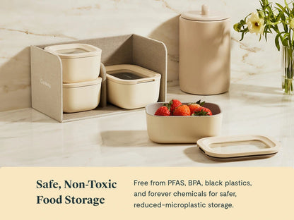 Mini Food Storage Set - 9-pc set of clean, compact storage for meal prep and organization. - US 5987
