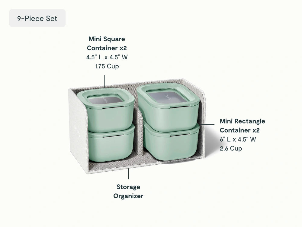 Food Storage + Minis Set - 22-Piece Set With Complimentary Storage - US 5048