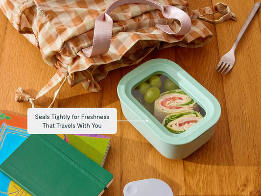 Mini Food Storage Set - 9-pc set of clean, compact storage for meal prep and organization. - US 7980