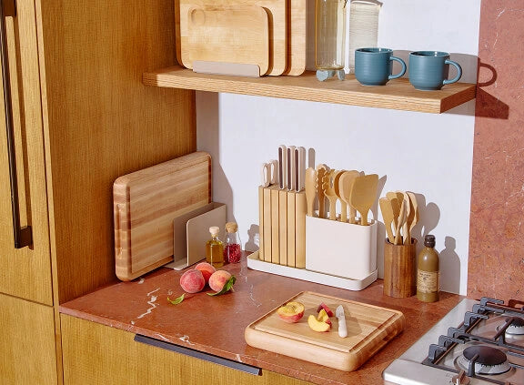 17” Prep &amp; Serve Butcher Block - Dual-Sided Rectangle Butcher Block - US 2069