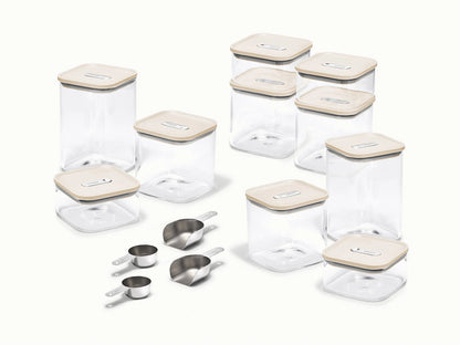 Ultimate Glass Airtight Storage Set - 26-Piece Set With Complimentary Storage - US 0514